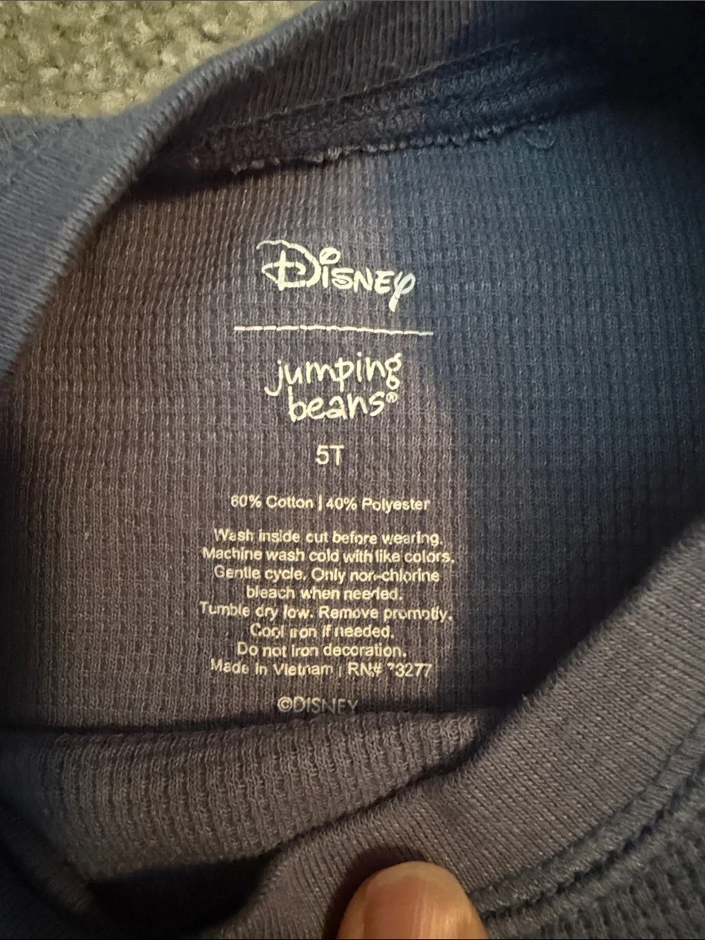 Disney Blue Long-Sleeve Mickey & Friends Graphic Tee